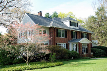 Photo of residential roofing project