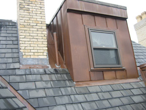 Slate and Copper Restoration, Brookline, MA