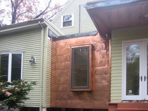 copper side wall cladding Brookline, MA